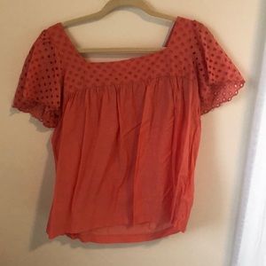 Michael Kors peach colored top